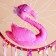 Flamingo dreams of 32x90 cm dreams
