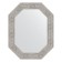 Mirror in the baguette frame, a wave of chrome 90 mm, 61x76 cm