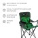 Folding chair "premium 5", 80x50x76 cm, tropical leaves