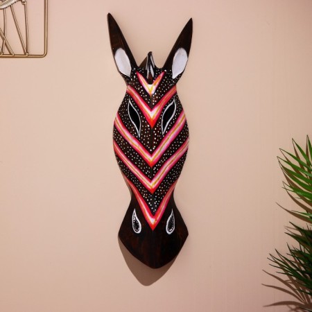 Mask "Zebra" Albezia 50 cm