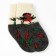 Baby woolen socks "birds", gray color, size 14