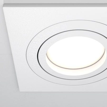 The built-in lamp Technical DL024-2-01W, 1x50W, 9.2x9.2x2.5 cm, GU10, white color-1
