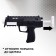 Micro-Uzi Automat, shoots silicone bullets