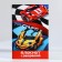 Set: notebook - coloring, crayons 4 pcs. "Racer"