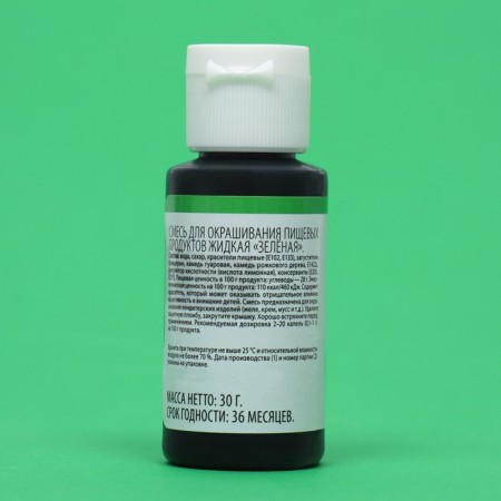 Gel diet "Top Decor", green, 30 g-3