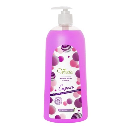 Liquid soap with a lilac dispenser, 1000 ml
