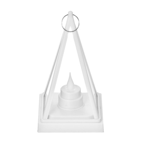 Night Pyramid 2xaa white 9.5x9.5x17 cm Risalux-7
