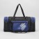 Road bag, 3 parts on lightning, external pocket, long belt, black/blue color