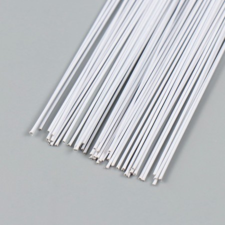 Wire for the manufacture of artificial colors "white" winding plastic 40 cm section 0.7 mm 10424-2