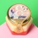 Cream honey "flow" with strawberries and cotton, 120 g.