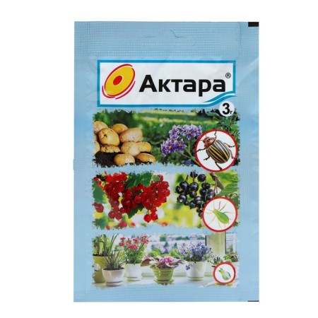 Remedy for pests "Aktar", dry, insecticide, 3 g