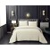 A set with a bedspread "Irma", size 230x250 cm, 50x70 cm - 2 pcs, color milk