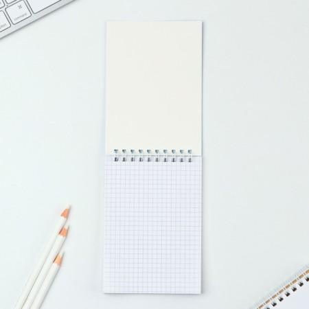 Notepad A6, 40 liters on the crest, soft cover of the "sclerotzer"-1