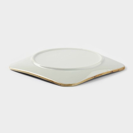 Ceramic square “constellation”, D = 20 cm, green color-2
