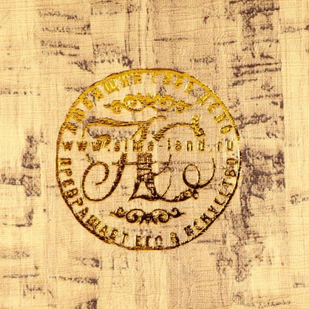 Safe wood leather "Our family values" 21x13x5 cm-3