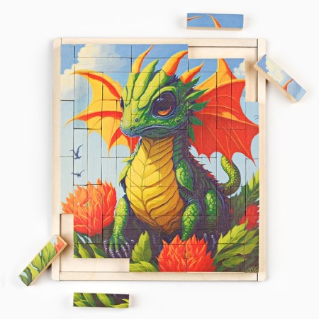 Falling tower, jenga, 56 bars, 23.5 x 6.6 cm, bar 6.6 x 1.5 cm-1