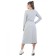 Women's dress Light, size 44, color gray melange