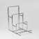Support "Mill" Universal 3 tiers, metal, 12.5 x 20 x 22 cm, chrome