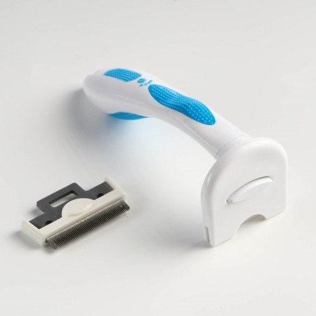 MOTER MOLE with a removable blade, 15 x 6.2 cm, blue and white-2
