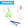 The developmental set "Clever Self", a pipette, tweezers, scissors of Montessori.