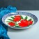 Round Light "Grenat", 31 cm, blue border