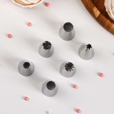 A set of pastry tanks Konfinetta, D = 2.5 cm, 6 pcs-1