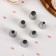 A set of pastry tanks Konfinetta, D = 2.5 cm, 6 pcs
