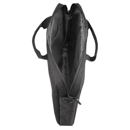 Business bag, lightning department, external pocket, black color-2
