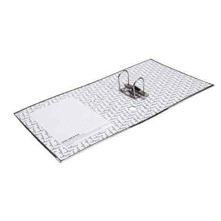 The registrar folder 75 mm, A4, Calligrata, Economy Marble, Lower Metal Kant, Black-7