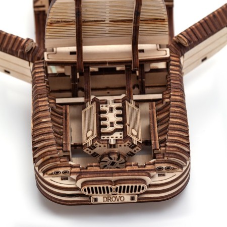 Wooden designer Drovo "Roger car 007"-6