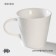 Porcelain coffee magistro Crotone, 100 ml, white color