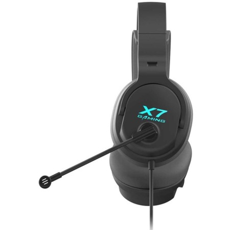Headphones with A4Tech XH-720p Microphone Black 2M Monitor headulery-1