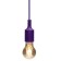 Cartridge E27 Silicone with a cord 1 m purple Rexant