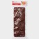 Form for the candy of the share "Easter rabbit", silicone, 26 × 10 × 1 cm, 6 cells, with sticks, brown color