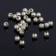 Crimp (clamping bead) SM-434-2 (set 30 pcs.), 5mm, color silver