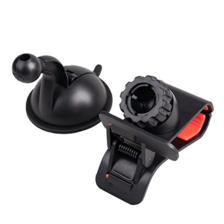 Skyway phone holder, windshield, short hard leg, black-1