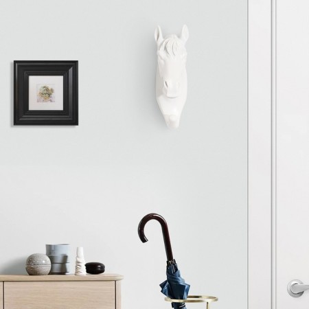 Nast-light decor "Horse" 12 x 3.8 cm, white-1