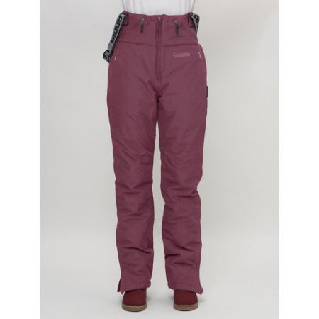 Ski -loving pants, size 42, burgundy color-12