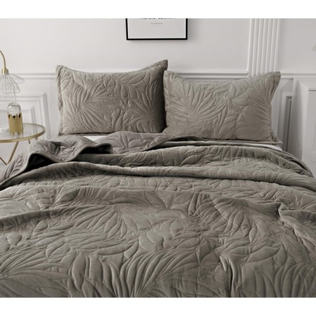 Sofi de Marko “Gloria” bedspread, size 160x220 cm, khaki color-4