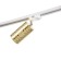 TRUKAL LOMK "Aliser" GU10 220V gold 7.5x7.5x20 cm