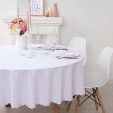 Single -resistant tablecloth, D 300, 100% p/e
