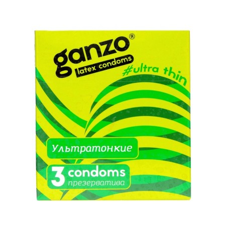 Ganzo condoms Ultra Thin, thin ultra, 3 pcs.-7