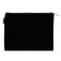 A5 notebook folder, lightning from above, leatherette, Devente Strike, black