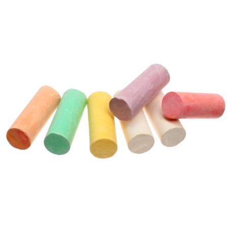 Core -colored crayons for asphalt 7 pieces "Fantasy", cylinder, calligrata top, thickened-8