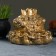 Pigger "Zhaba Feng Shui" gold, 18x18cm