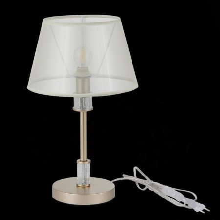 Evoluce bedside lamp. Sle107504-01. Manila. 1x40 W, E14, 26x26x42 cm, golden color-3