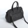 Women's bag from textiles, 30x21x15 cm,