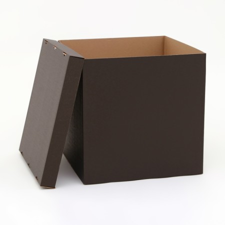 Box for balloons, black 60 x 60 x 60 cm-3