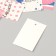 Cardboard Biro "Thank you. Multi" set 10 pcs (5 types) 4x6 cm