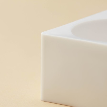 The shape for mousse desserts and baking is the “Circle”, 39 × 8 × 4.7 cm, 5 cells (D = 7.2 cm), white color-4